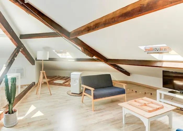Joli Loft Mansarde Appartement *